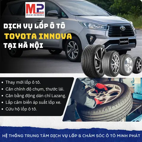 Lốp Ô Tô Cho Xe Toyota Innova: Hướng Dẫn Lựa Chọn & Đánh Giá Chi Tiết