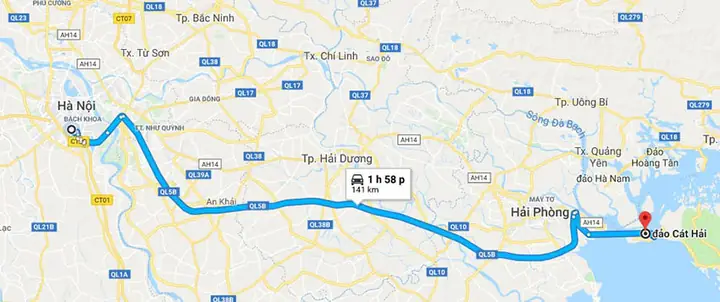 Xe Ô Tô Từ Hải Phòng Đi Cát Bà