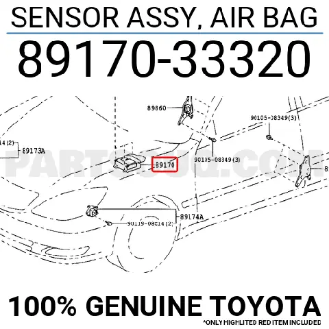 Toyota 8917033320 Toyota 8917033320