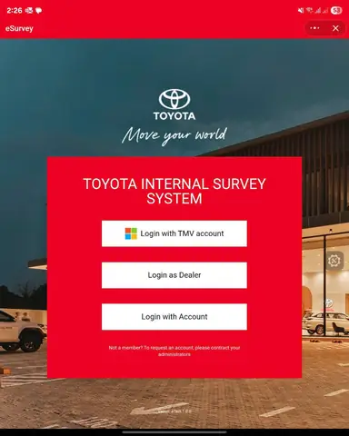 Toyota Login Toyota Login