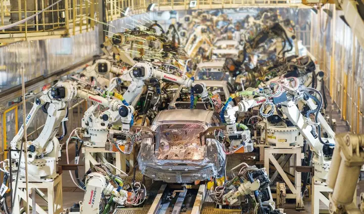 Toyota Production Line Toyota Production Line
