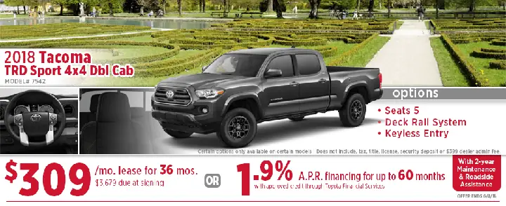 Toyota Specials Toyota Specials