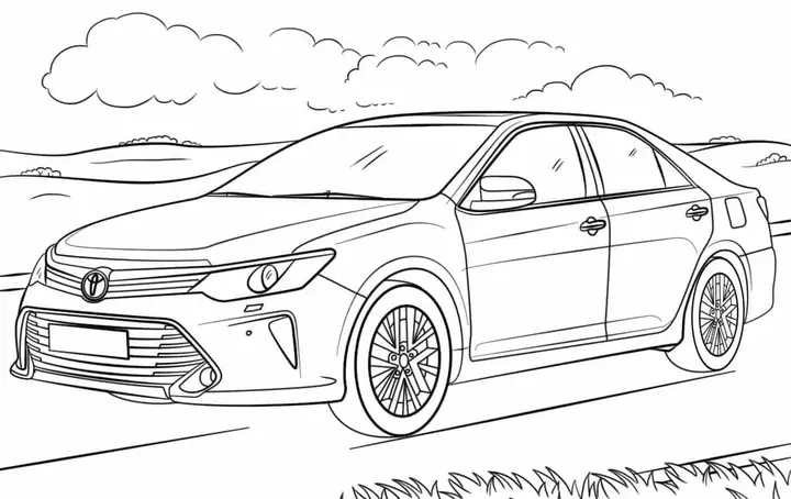 Vẽ Xe Toyota Vẽ Xe Toyota