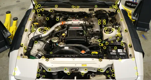 1986 Toyota Supra Engine