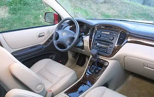 2003 Toyota Highlander Interior