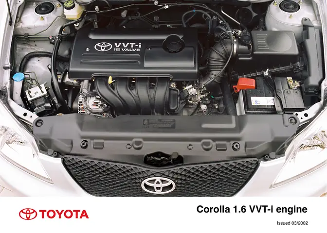 2004 Toyota Corolla Motor