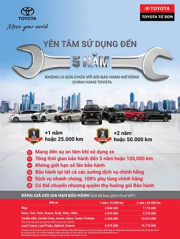 Bảo Hành Toyota Bảo Hành Toyota