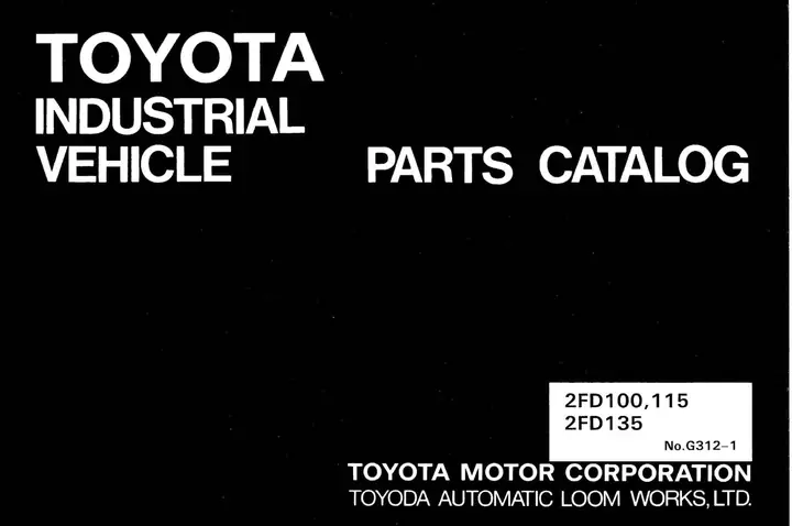Forklift Toyota 2fd135 Forklift Toyota 2fd135