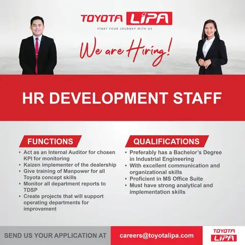 Hr Department Toyota