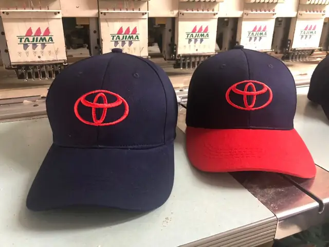Mũ Thêu Toyota Mũ Thêu Toyota