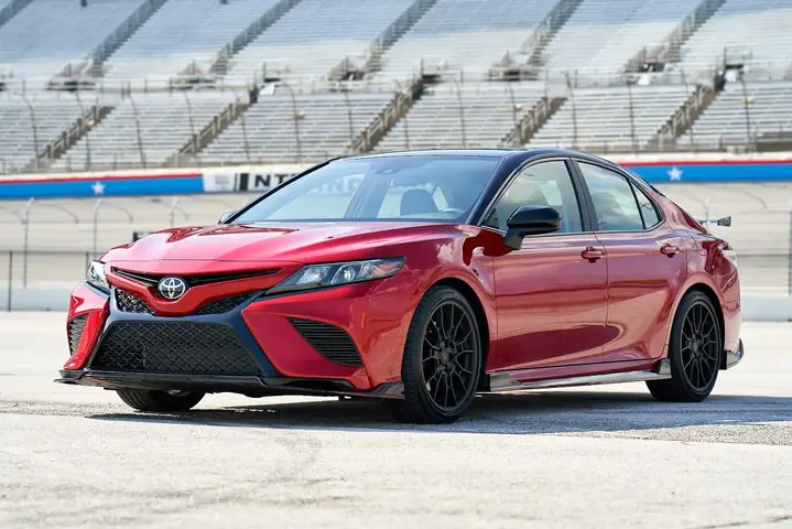 Red Toyota Camry