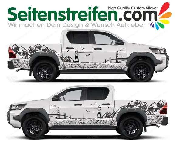 Stickers Toyota Hilux Stickers Toyota Hilux