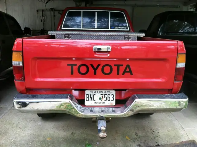 Tailgate Decal Toyota Tailgate Decal Toyota
