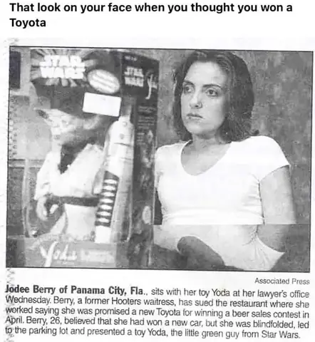 Toy Yoda Toyota