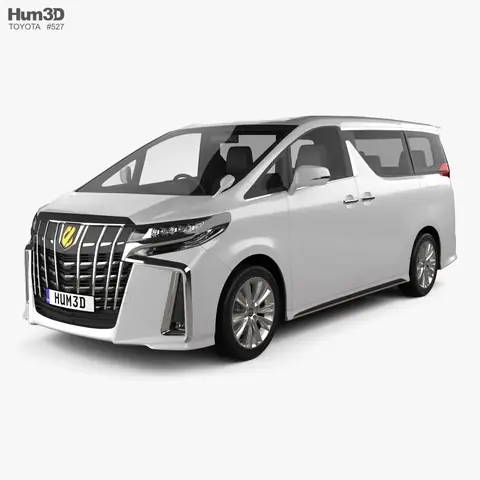 Toyota Alphard 3d Model Toyota Alphard 3d Model