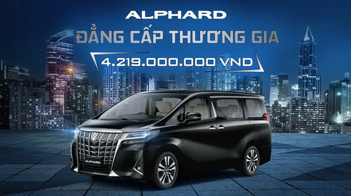 Toyota Alphard Banner Toyota Alphard Banner