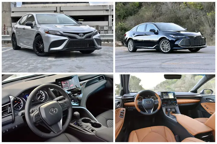 Toyota Avalon Vs Camry Toyota Avalon Vs Camry
