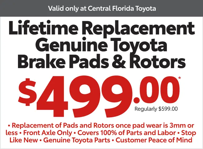 Toyota Brake Service