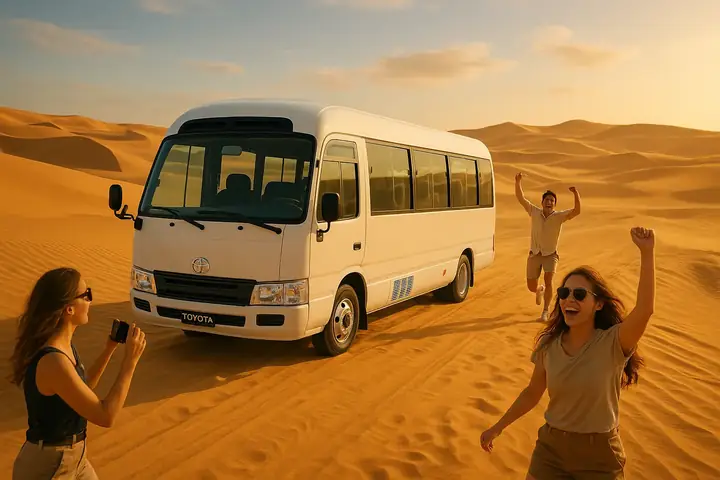 Toyota Bus Desert Toyota Bus Desert