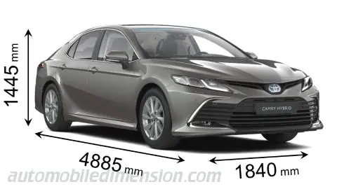 Toyota Camry Dimensions Toyota Camry Dimensions