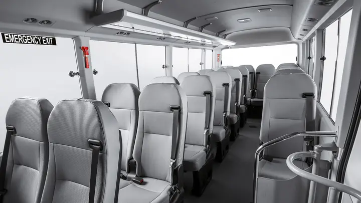Toyota Coaster Interior