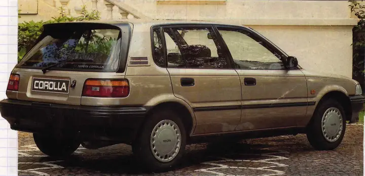 Toyota Corolla 1990 Hatchback Toyota Corolla 1990 Hatchback