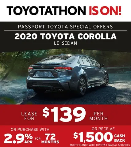 Toyota Corolla Lease
