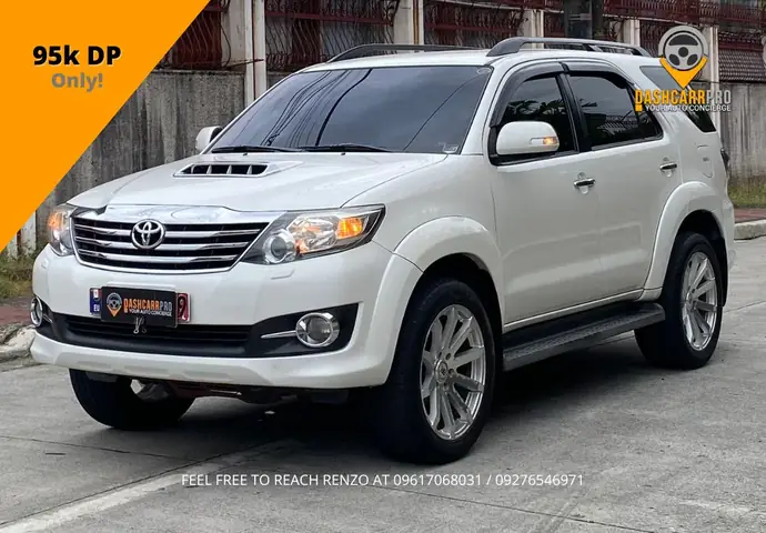 Toyota Fortuner 2015 Specs