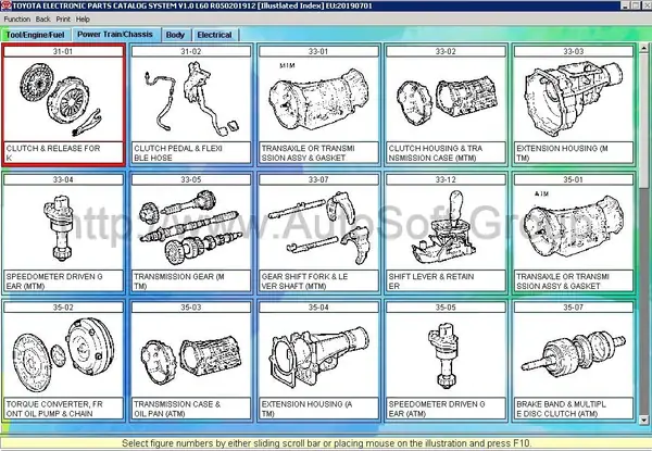 Toyota Online Parts Catalog Toyota Online Parts Catalog