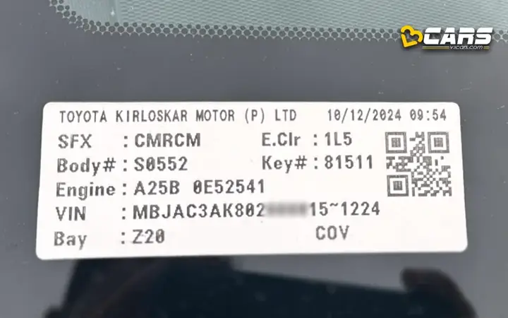 Toyota Vin Number Check Toyota Vin Number Check