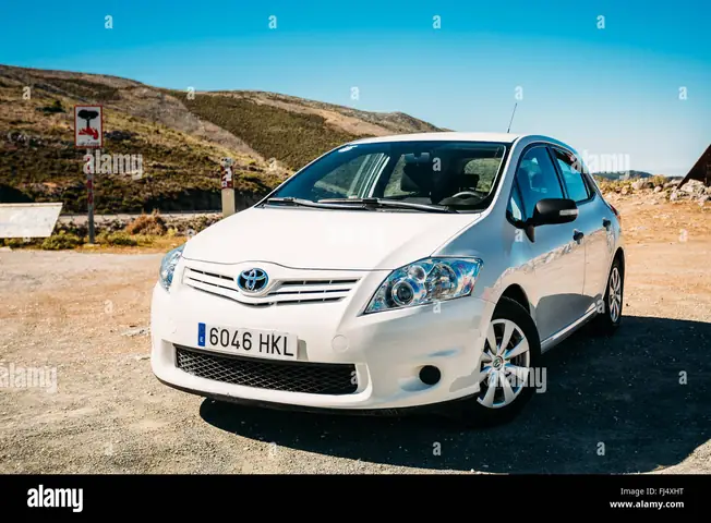 Toyota White Car Toyota White Car