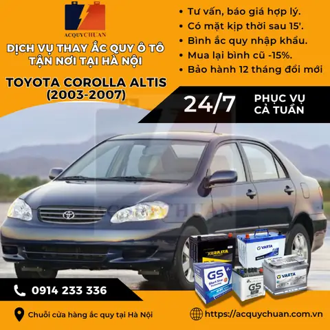 Xe Toyota Corolla 2003 Xe Toyota Corolla 2003