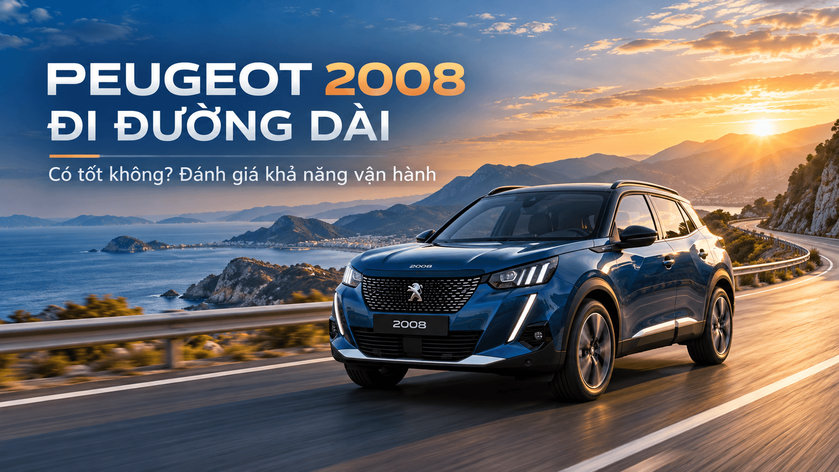 Peugeot 2008 đi đường dài 